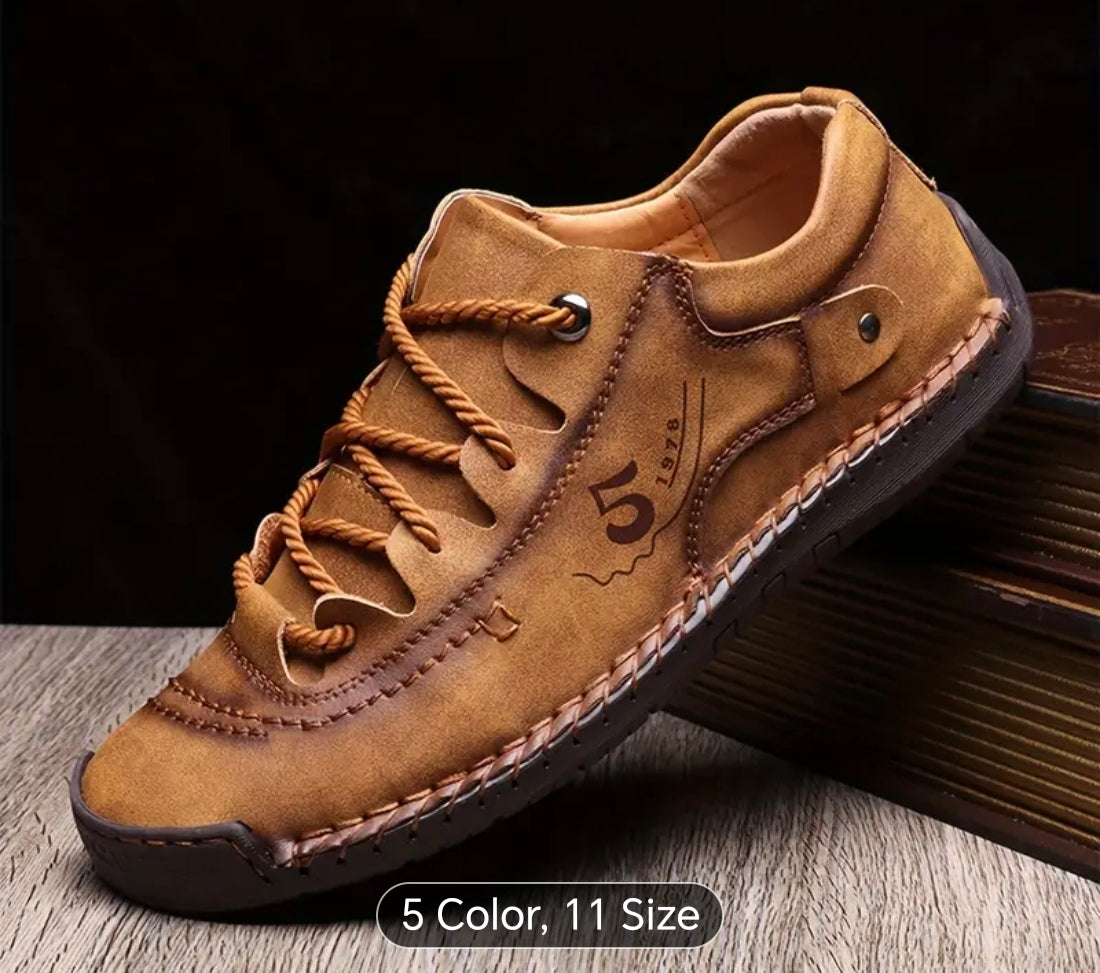 Top Pick for Fall 2025 – Men’s Genuine Leather Slip-On Dress Shoes from Temu - TropiGlobe storeTropiGlobe