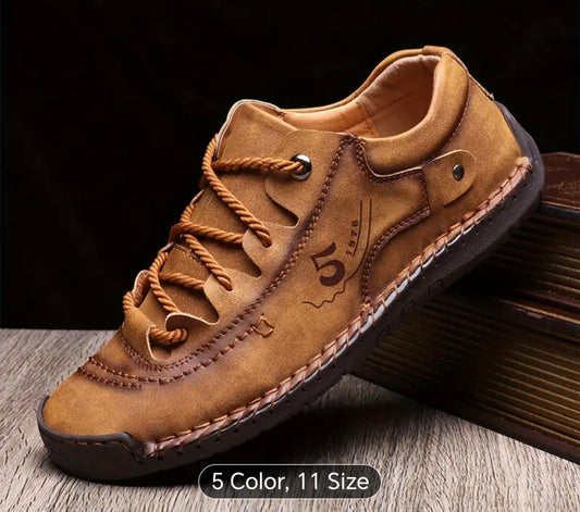 Top Pick for Fall 2025 – Men’s Genuine Leather Slip-On Dress Shoes from Temu - TropiGlobe storeTropiGlobe