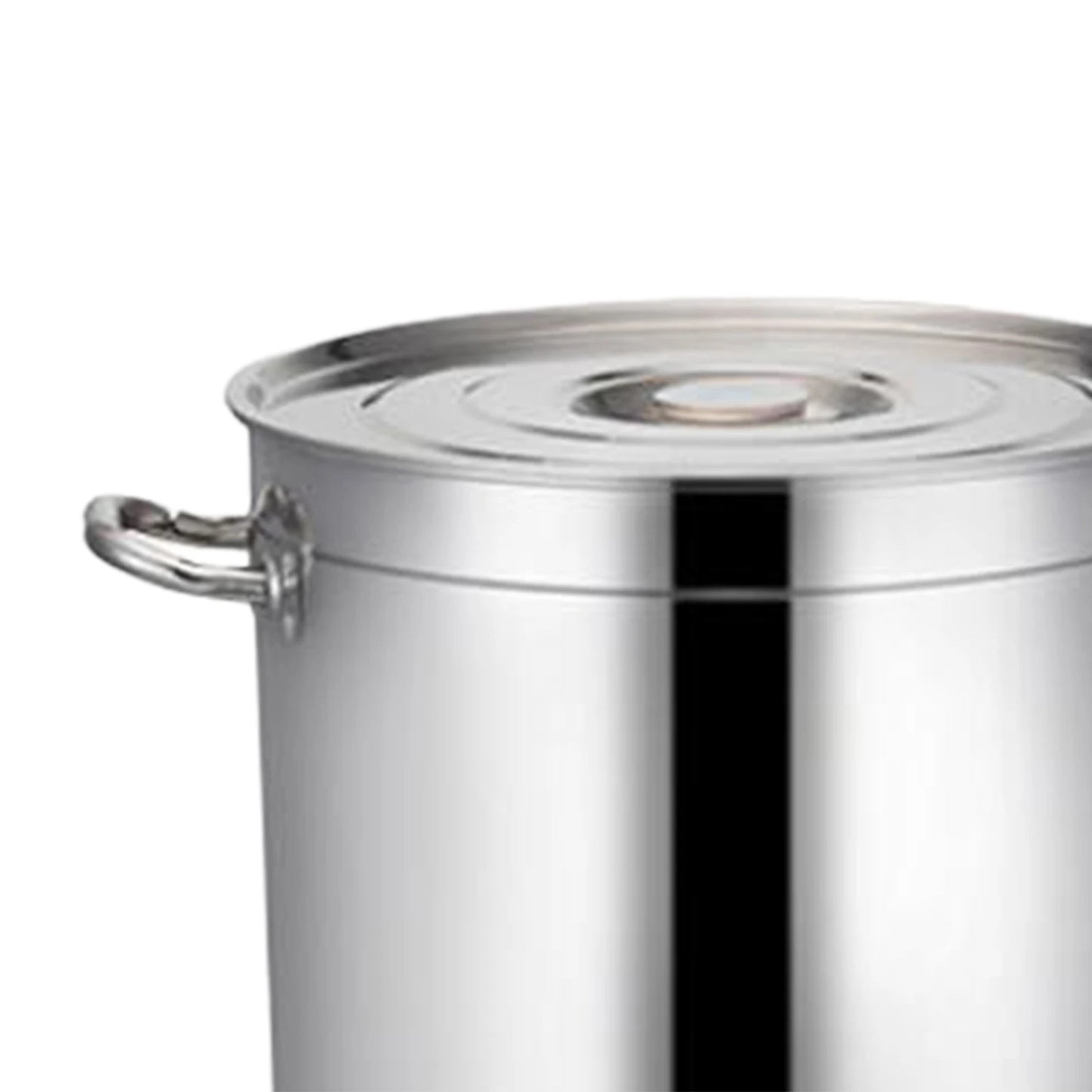Stainless Steel Stockpot Easy to Clean Cookware Multipurpose Tall Cooking Pot for Hotel Commercial Household