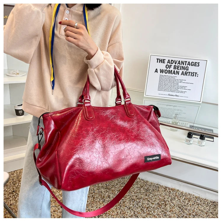 Travel Bags Fashion Men Large Capacity Organizer Handbags Women Fashion Handbag Luggage Leisure Backpack The Tote Bag