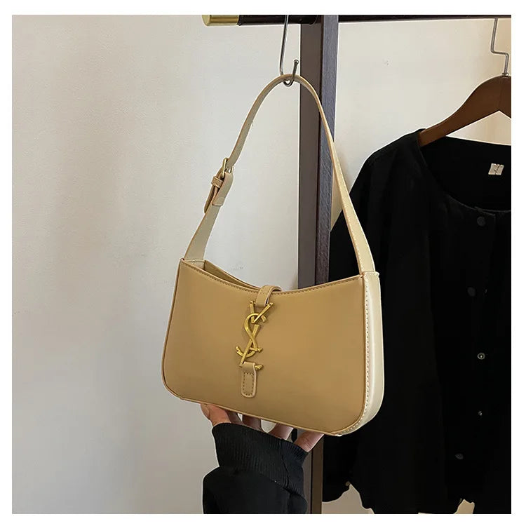 Women's bag 2025 new high-end fashion underarm bag popular versatile large capacity single shoulder bag women's bags