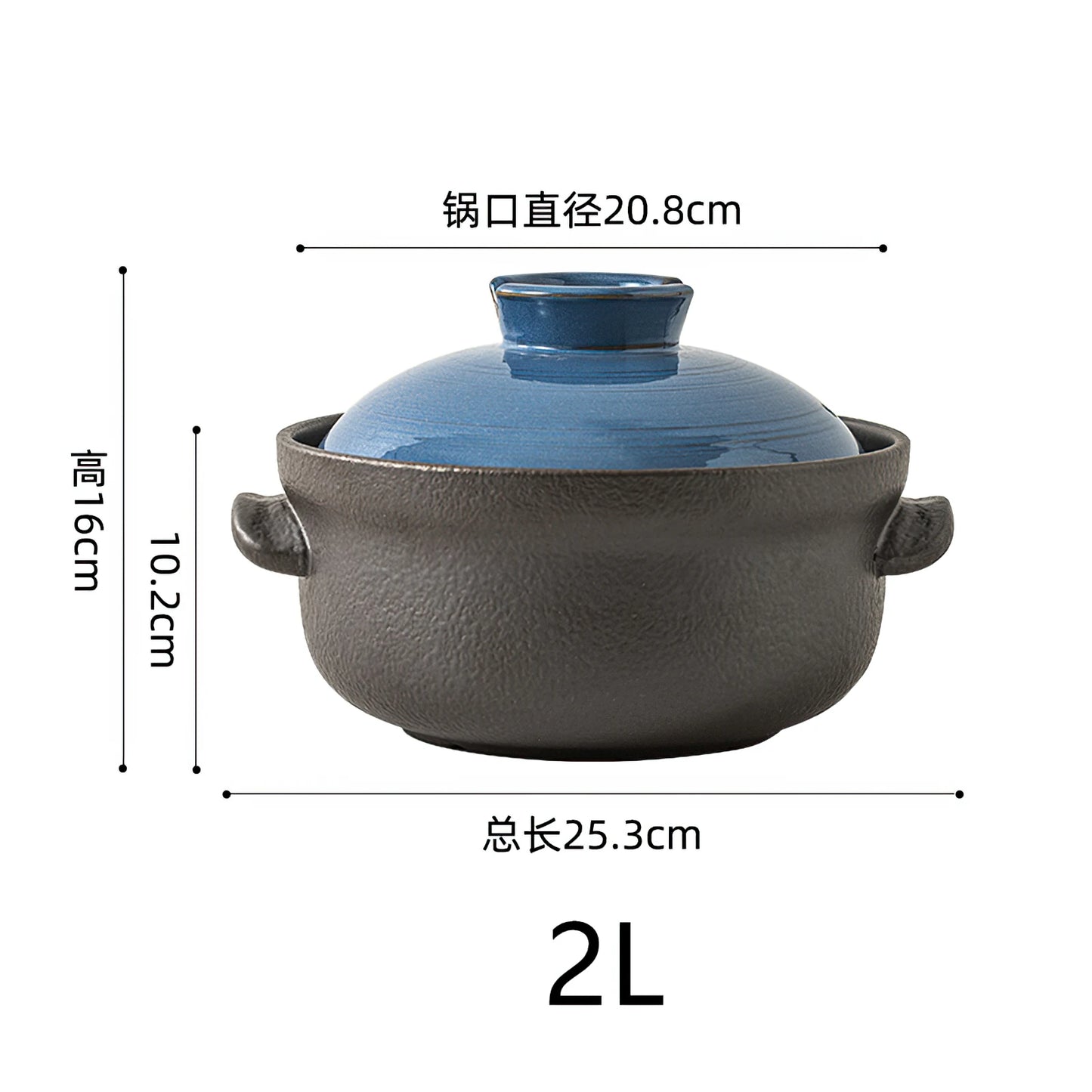 Ceramic Pot Cooking Japanese Style Clay Casserole Kitchen Cookware Stew Pot Big Soup Pan Cooking Saucepan Korean Cookware