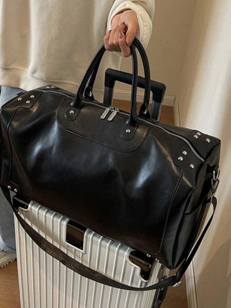 Travel Bags Fashion Men Large Capacity Organizer Handbags Women Fashion Handbag Luggage Leisure Backpack The Tote Bag