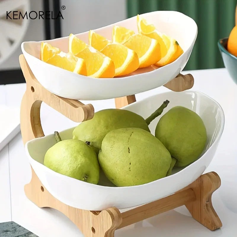 Fruit Plate Plastic Snack Dish Creative Modern Dried Fruit Basket Candy Dish Cake Stand dessert trays fruteros de cocina
