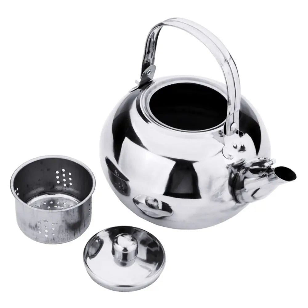 Stainless Steel Water Kettles with Infuser Filter Large Capacity Oolong Tea Jug Tea Coffee Tools Cookware Coffee Kettle
