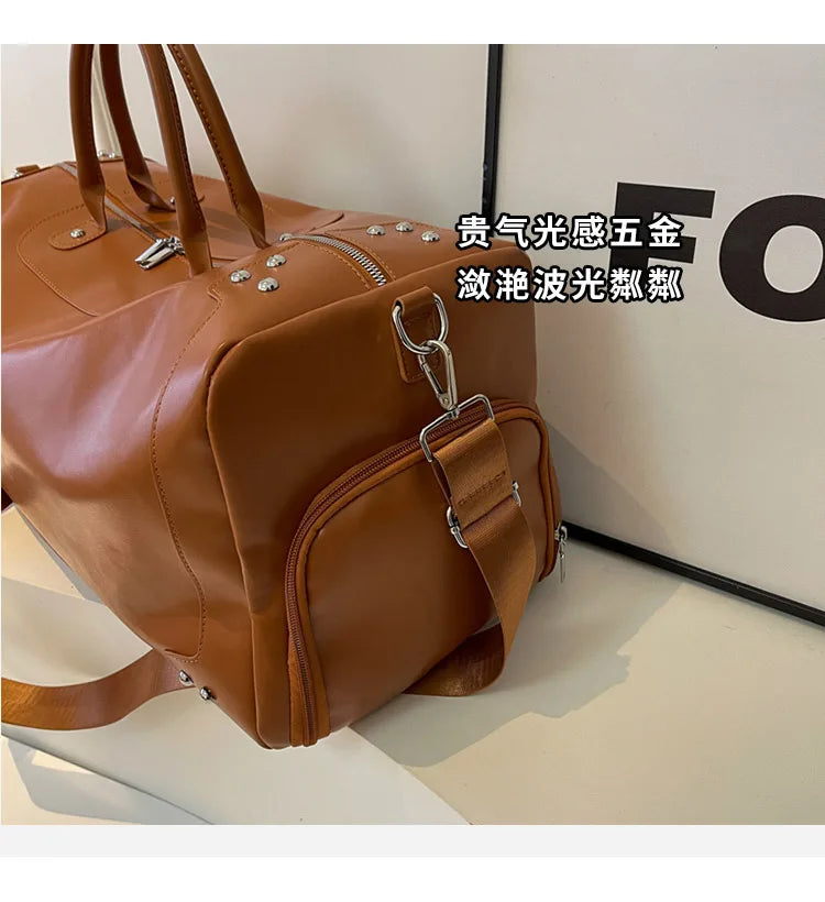 Travel Bags Fashion Men Large Capacity Organizer Handbags Women Fashion Handbag Luggage Leisure Backpack The Tote Bag