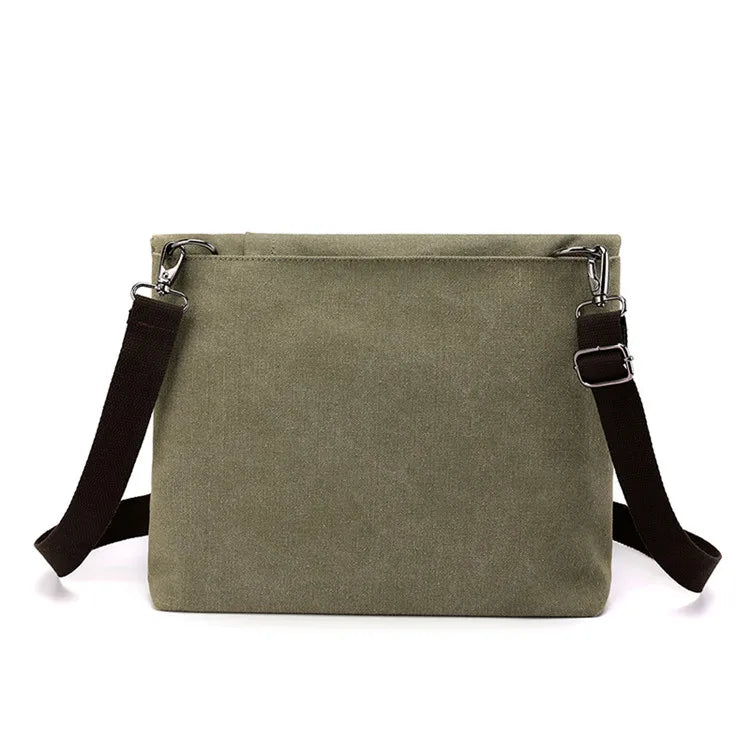 Men's Fashion Canvas Shoulder Bags Business Travel Crossbody Bags Men Multifunctional Messenger Bags Briefcase Men Handbag Tote