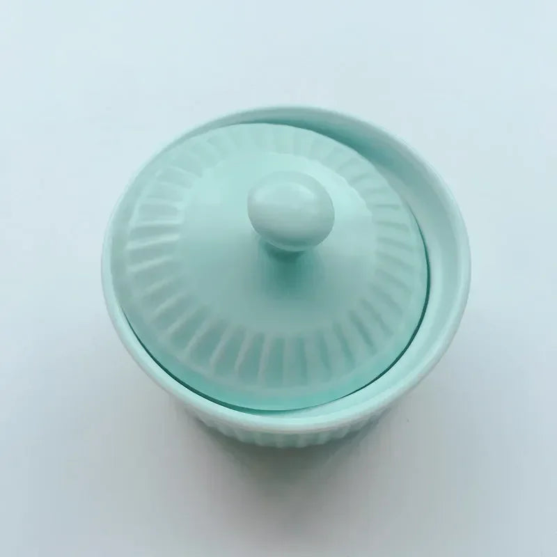New Small Ceramic Cooking Pots with Lid Home Used Steamed Egg Stew Soup Pot Cheap Oven Hotpot Casserole Thermal Cooker