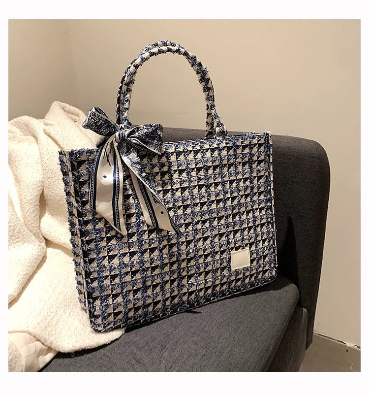 Women’s Tote Bags 2022 Trend New Mass Canvas Shoulder Bags Luxury Designer Handbags Casual Fashion Messenger Bags