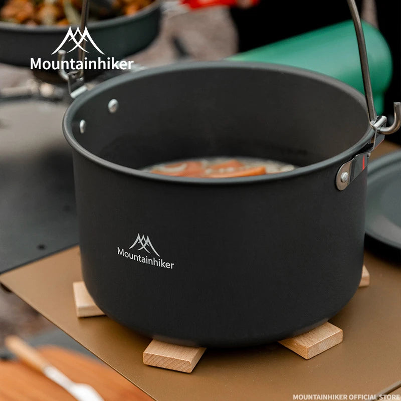 MOUNTAINHIKER Pot Mat Dish Placemat Coaster Teapot Wooden Heat Insulation High Temperature Pots And Pans Kitchen Outdoor Gadgets
