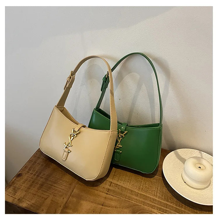 Women's bag 2025 new high-end fashion underarm bag popular versatile large capacity single shoulder bag women's bags