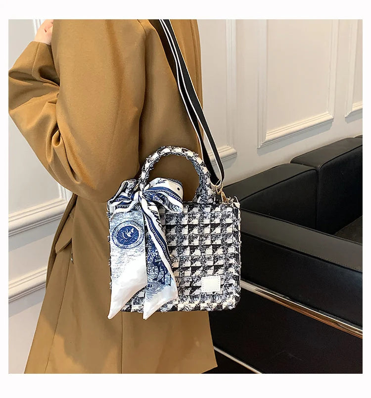 Women’s Tote Bags 2022 Trend New Mass Canvas Shoulder Bags Luxury Designer Handbags Casual Fashion Messenger Bags