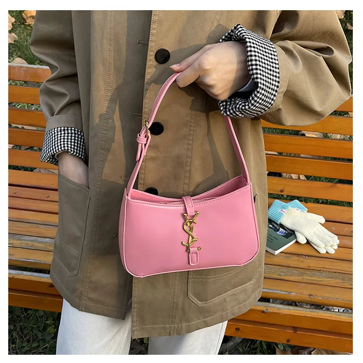 Women's bag 2025 new high-end fashion underarm bag popular versatile large capacity single shoulder bag women's bags