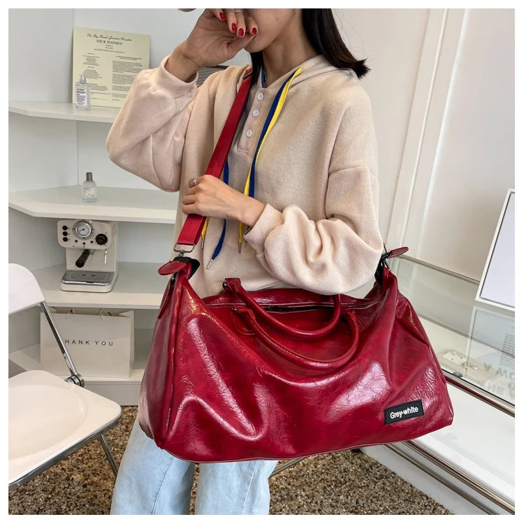 Travel Bags Fashion Men Large Capacity Organizer Handbags Women Fashion Handbag Luggage Leisure Backpack The Tote Bag