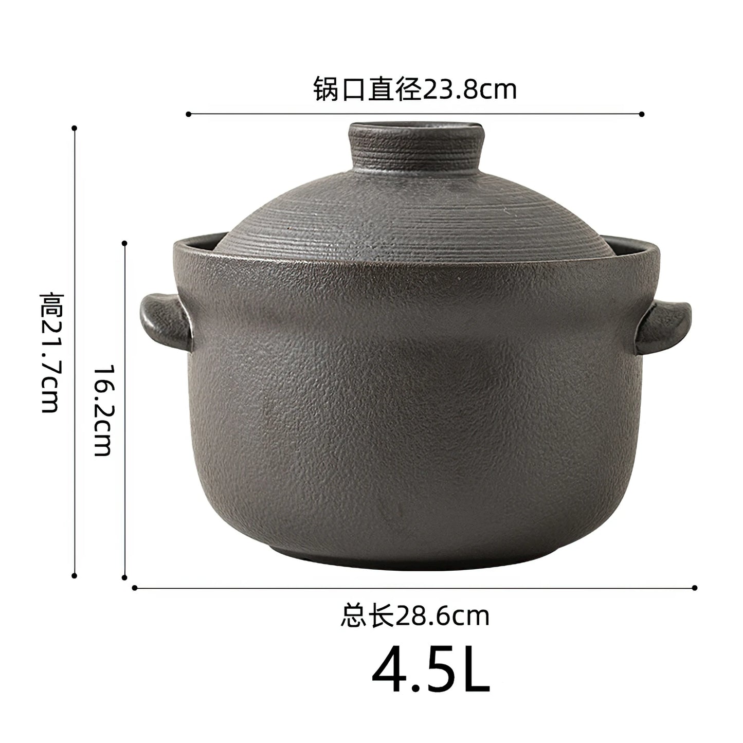 Ceramic Pot Cooking Japanese Style Clay Casserole Kitchen Cookware Stew Pot Big Soup Pan Cooking Saucepan Korean Cookware