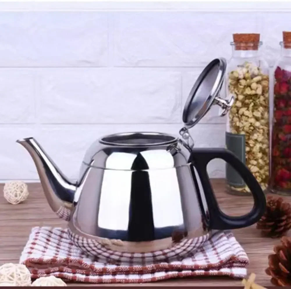 2/1.5/1.2L Stainless Steel Teapot Kettle Tea Water Stove Coffee Pot Home Office Restaurant Kettle Whistling Kettle Teakettle
