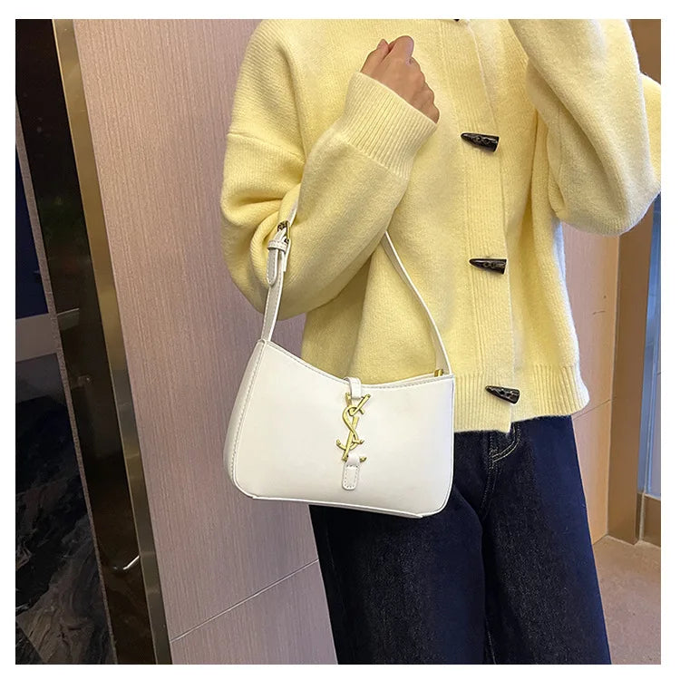 Women's bag 2025 new high-end fashion underarm bag popular versatile large capacity single shoulder bag women's bags