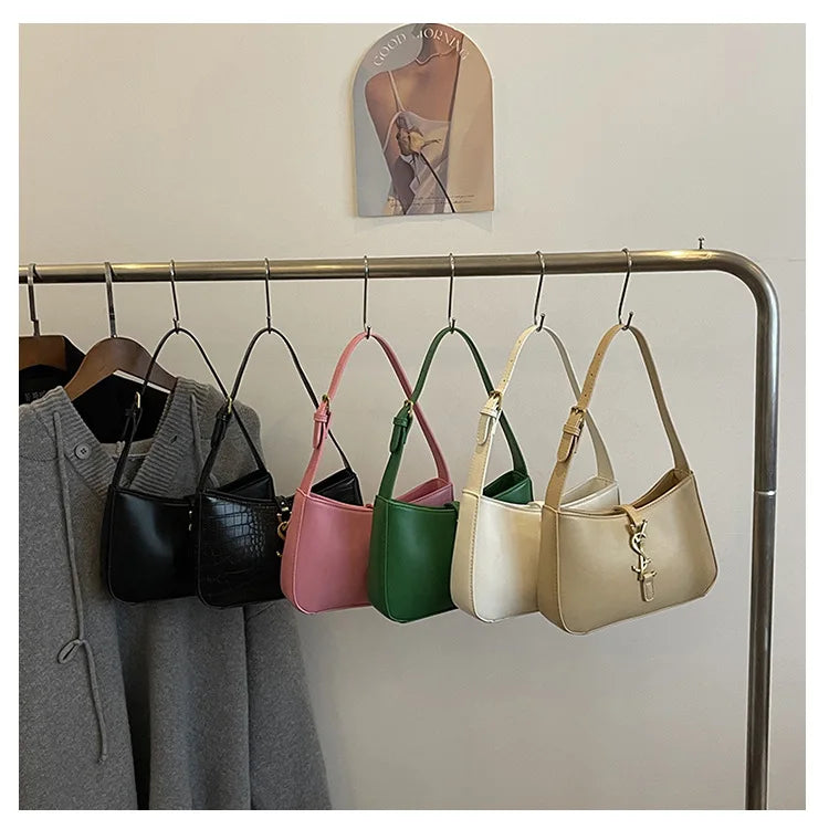 Women's bag 2025 new high-end fashion underarm bag popular versatile large capacity single shoulder bag women's bags