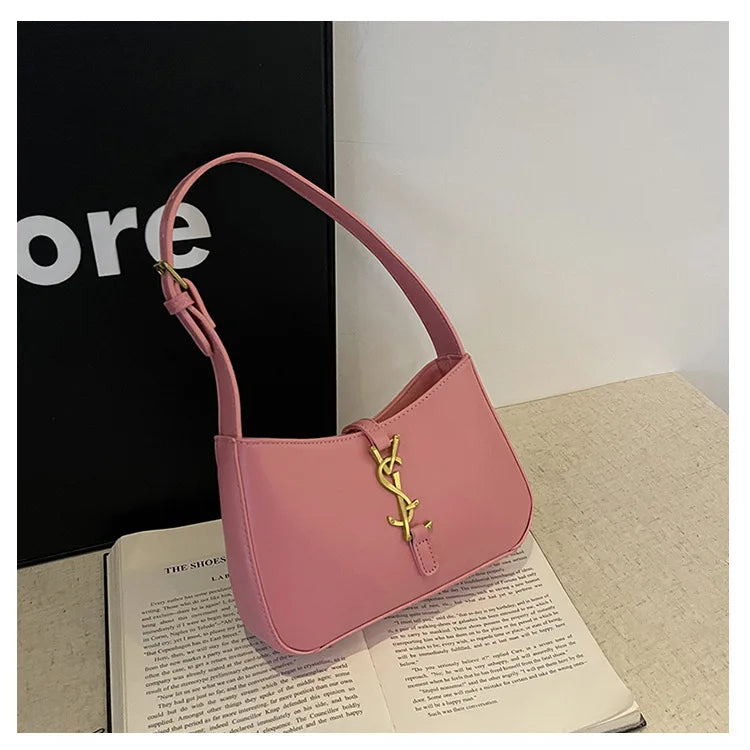 Women's bag 2025 new high-end fashion underarm bag popular versatile large capacity single shoulder bag women's bags