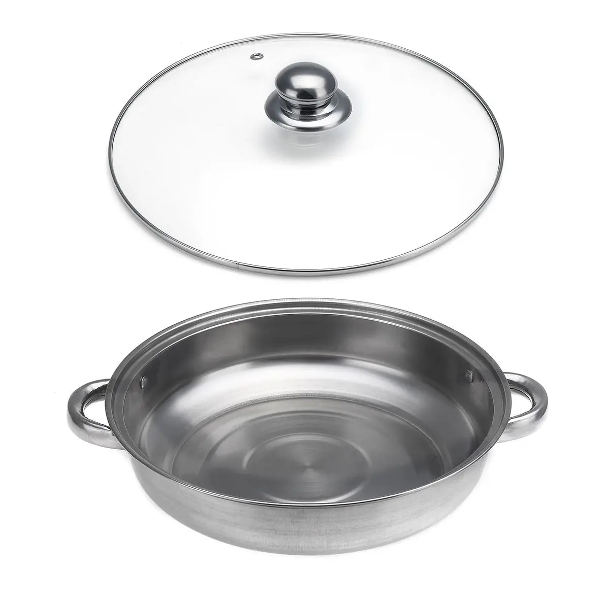 2 Layer Stainless Steel Pots Stockpot Hotpot Induction Steaming Food Steamer Pan Household Cooking Pot Kitchen Steamer Cooker