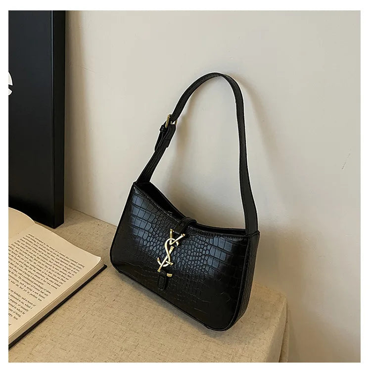Women's bag 2025 new high-end fashion underarm bag popular versatile large capacity single shoulder bag women's bags