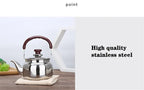Stainless Steel Kettle Retro Kungfu Tea Teapot Outdoor Small Kettle Household Induction Cooker Teapot