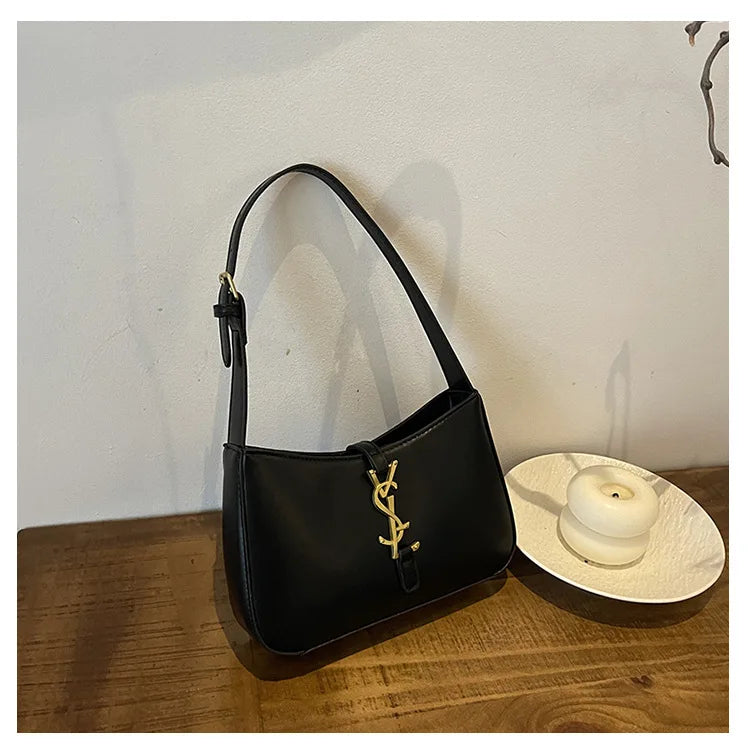 Women's bag 2025 new high-end fashion underarm bag popular versatile large capacity single shoulder bag women's bags