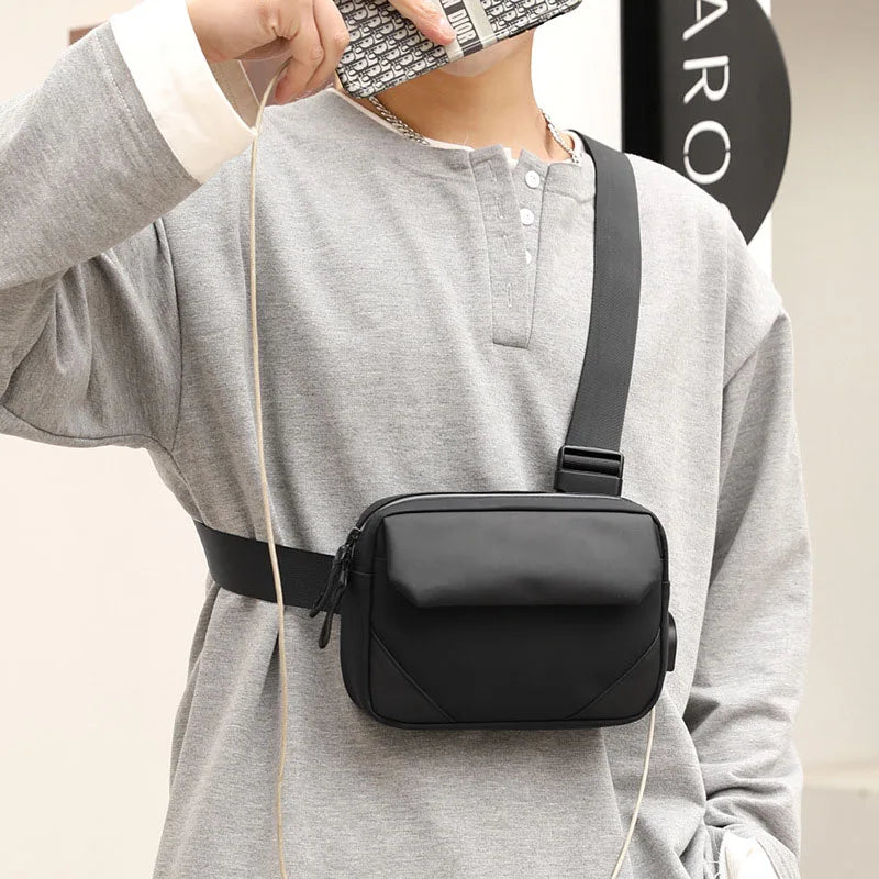 Men's Fashion Small Bag Casual Men Mini Handbags Male Cross Body Shoulder Messenger Bags For Men Purses And Handbags bolasa