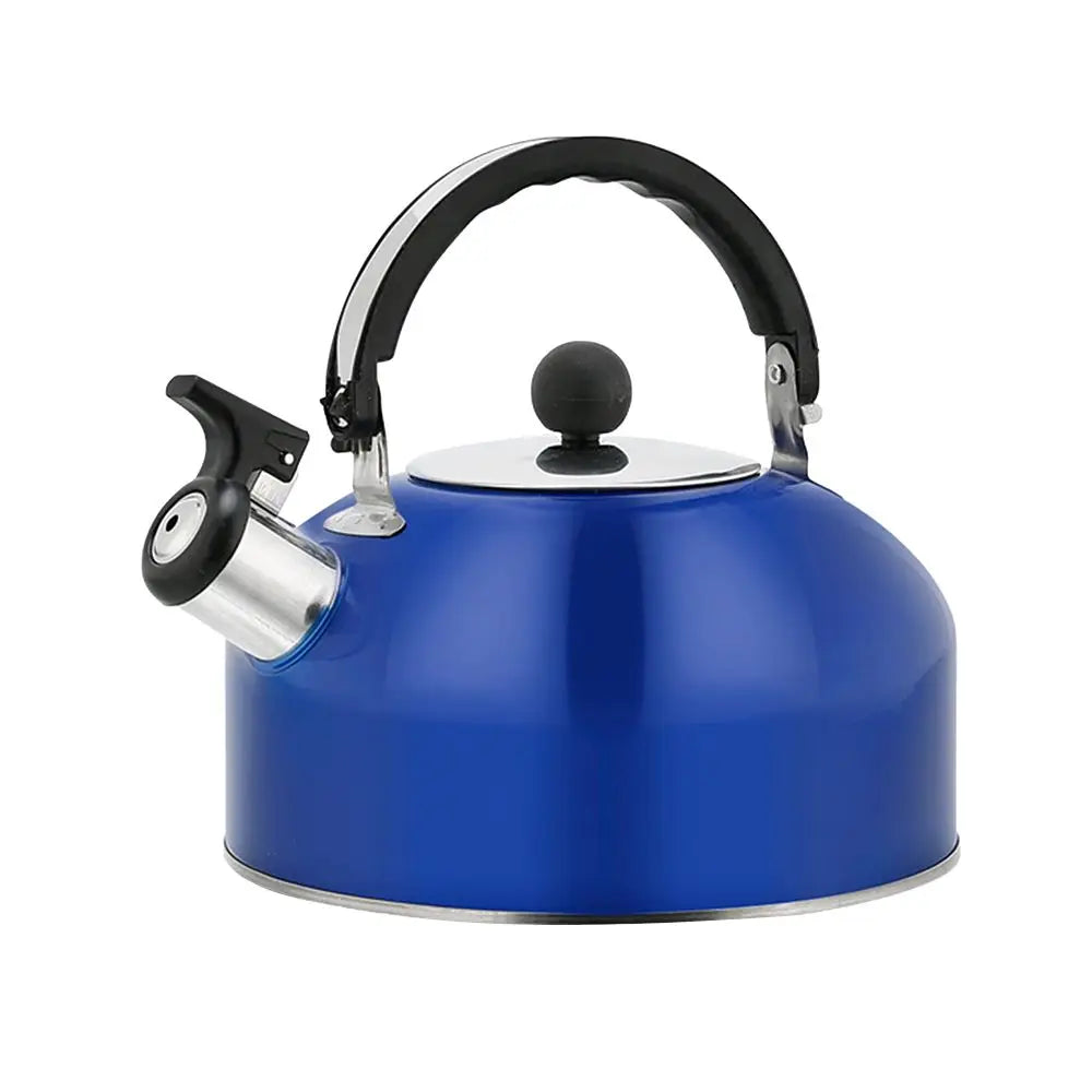 3L Durable for Hiking Cooking for Home Office Restaurant Whistling Kettle Teakettle Stove Gas Water Kettle Teapot for Trips