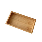 Rectangular WOOD Tea Tray Wooden Serving Tray Plate Fruit Bread Food Storage Tray Tableware Stand Home Kitchen Supplies