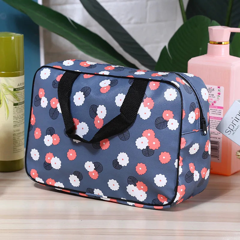 Women Tote Makeup Bags Travel Cosmetic Bag Toiletries Organizer Fashion Storage Neceser Hanging Bathroom Wash Bag