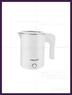 Portable 500ML Travel Electric Kettle Stainless Steel Water Boiler for Tea Coffee Hot Water Family Camping Kitchen Smart Kettle