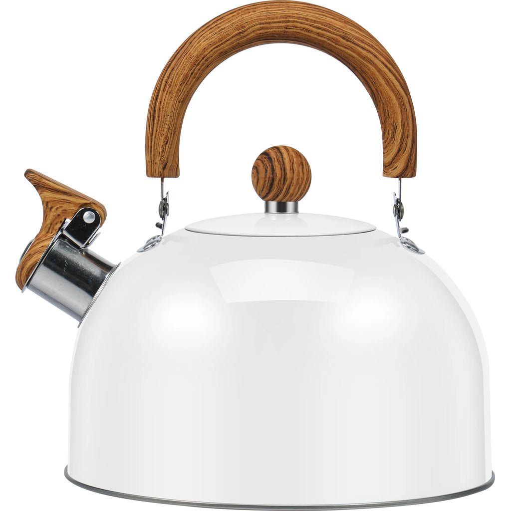 3/2L Tea Kettle with Anti-scald Handle Rustproof Whistling Tea Kettle Food Grade Stainless Steel Stove Top Tea Kettle