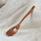 Wooden Spoon Bamboo Kitchen Cooking Utensil Tool Soup Teaspoon Catering For Wooden Spoon