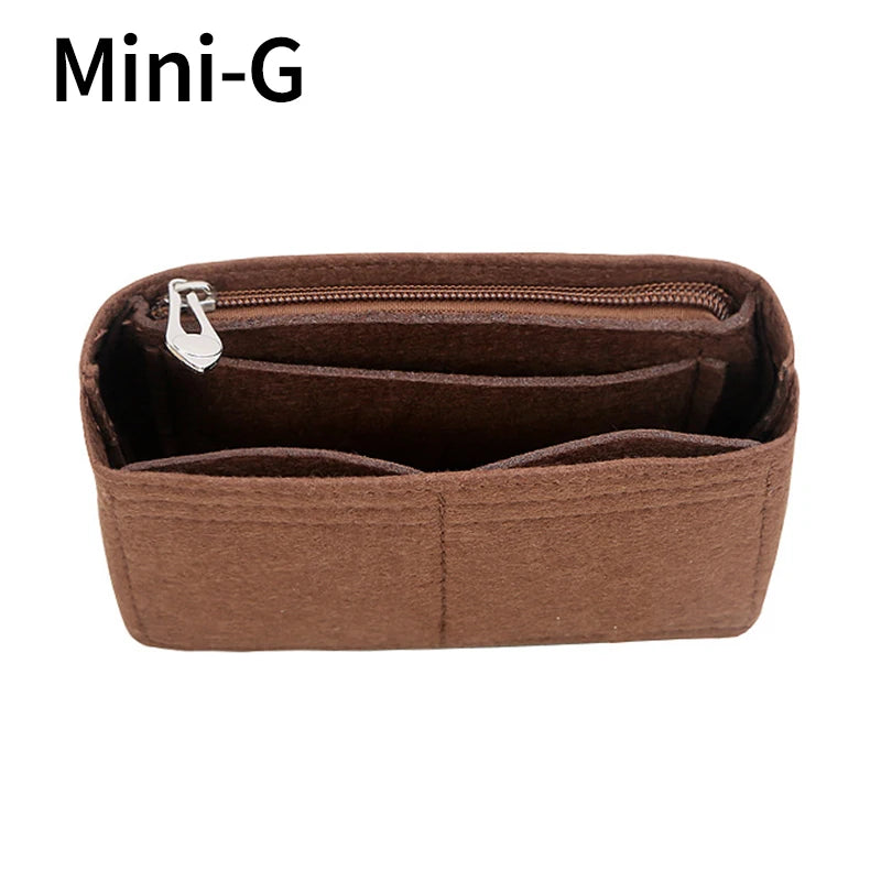 Bag Organizer for Longchamp Small Tote Bag Timid Bag Storage & Finishing Inner Bag Liner Handbags Insert Organizer fit Mini Size