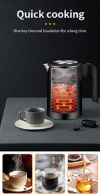 Electric kettle Tea and Coffee 500ML Stainless Steel Portable Water Boiler Family Travel kitchen Smart kettle Electric Teapot