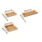 Rectangular WOOD Tea Tray Wooden Serving Tray Plate Fruit Bread Food Storage Tray Tableware Stand Home Kitchen Supplies