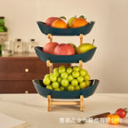 Fruit Plate Plastic Snack Dish Creative Modern Dried Fruit Basket Candy Dish Cake Stand dessert trays fruteros de cocina