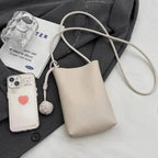 Women Handbags Female Pu Leather Shoulder Bags Luxury Large Capacity Crossbody Bags Solid Flap for Women Portable Phone Purse