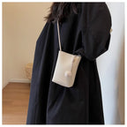 Women Handbags Female Pu Leather Shoulder Bags Luxury Large Capacity Crossbody Bags Solid Flap for Women Portable Phone Purse