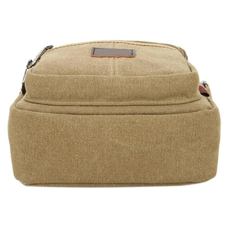 Men's Shoulder Bag Business Leisure Large Capacity Portable Handbag Zipper Multi Layer Waterproof Summer Male's Crossbody Bags