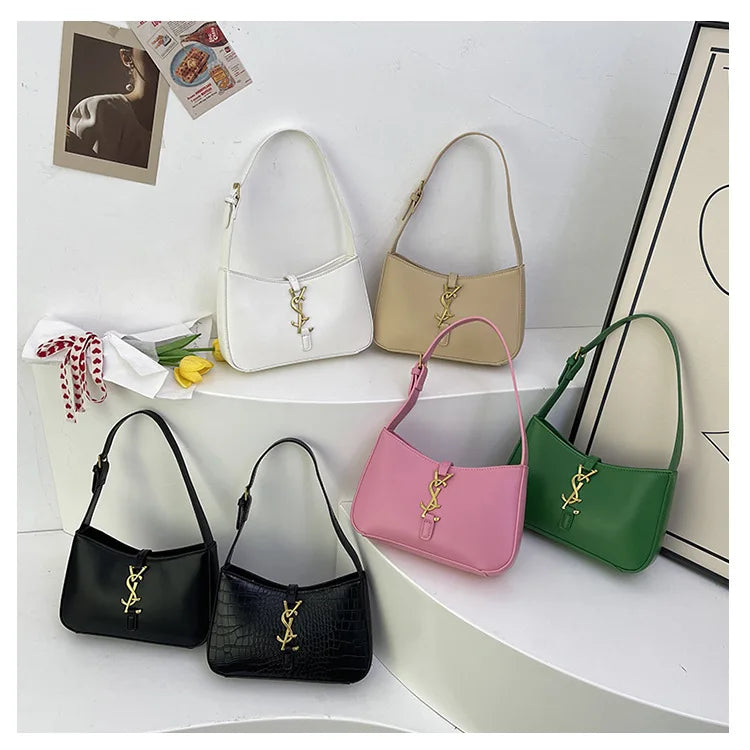 Women's bag 2025 new high-end fashion underarm bag popular versatile large capacity single shoulder bag women's bags