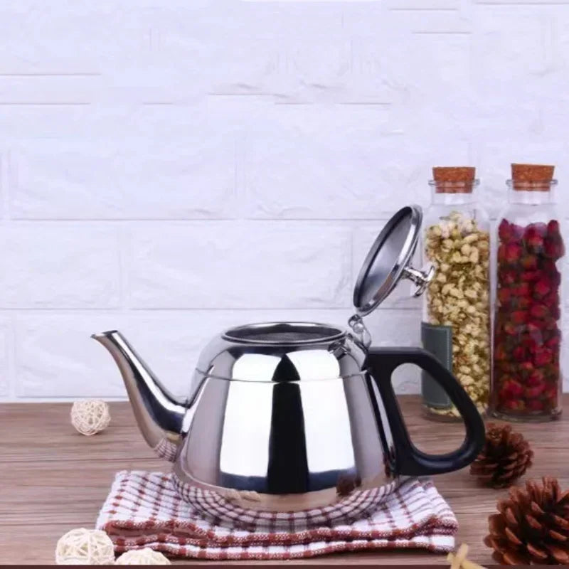 Kettle Tea Water Stove 1.2L/1.5L/2L Stove Stainless Steel Teapot Pot for Hotboiling Pots Gas Coffee Induction Home Camping