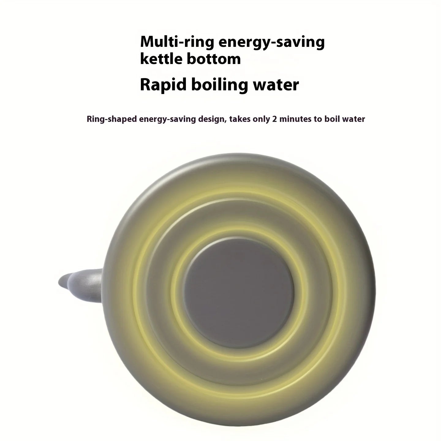 Camping Tea Kettle - Aluminum Alloy Construction, Wooden Handle, Portable Outdoor Kettle for Camping, Hiking, Durable Cookware