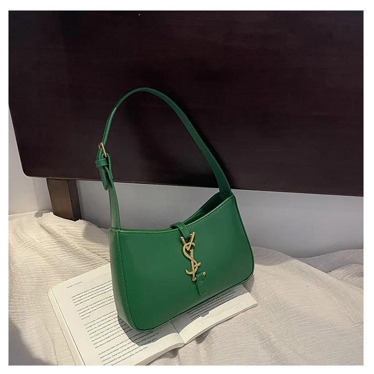 Women's bag 2025 new high-end fashion underarm bag popular versatile large capacity single shoulder bag women's bags