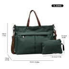 Super Popular Tote Bag for Women Large Capacity 2025 New Computer Mom Commuter Bag Nylon Canvas Bag for Students to Go in Class, Shopping and Mountaineering