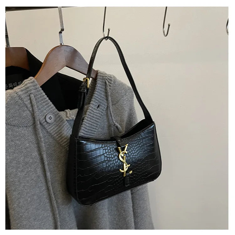 Women's bag 2025 new high-end fashion underarm bag popular versatile large capacity single shoulder bag women's bags