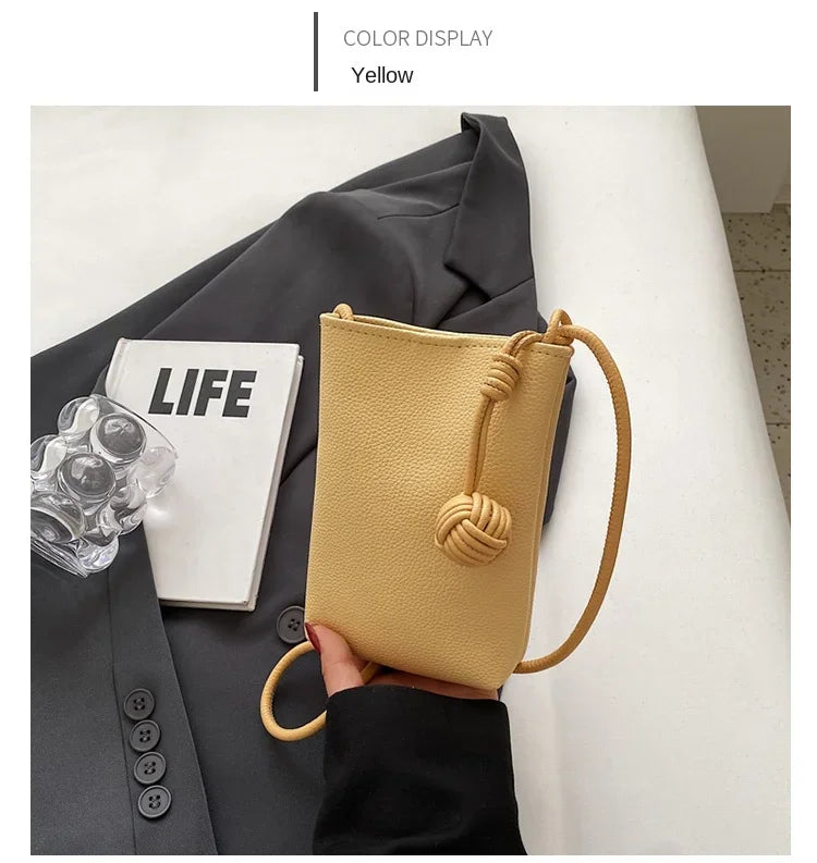 Women Handbags Female Pu Leather Shoulder Bags Luxury Large Capacity Crossbody Bags Solid Flap for Women Portable Phone Purse