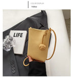 Women Handbags Female Pu Leather Shoulder Bags Luxury Large Capacity Crossbody Bags Solid Flap for Women Portable Phone Purse