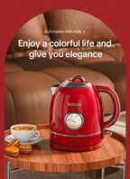 European-style retro electric kettle, 3L large capacity, constant temperature and heat preservation, a great home item